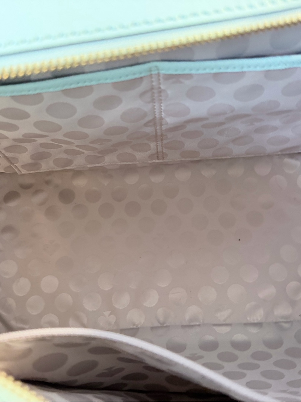 Kate Spade Women’s Cedar Street Harmony Mint Leather Tote with Matching Wallet - Picture 6 of 8